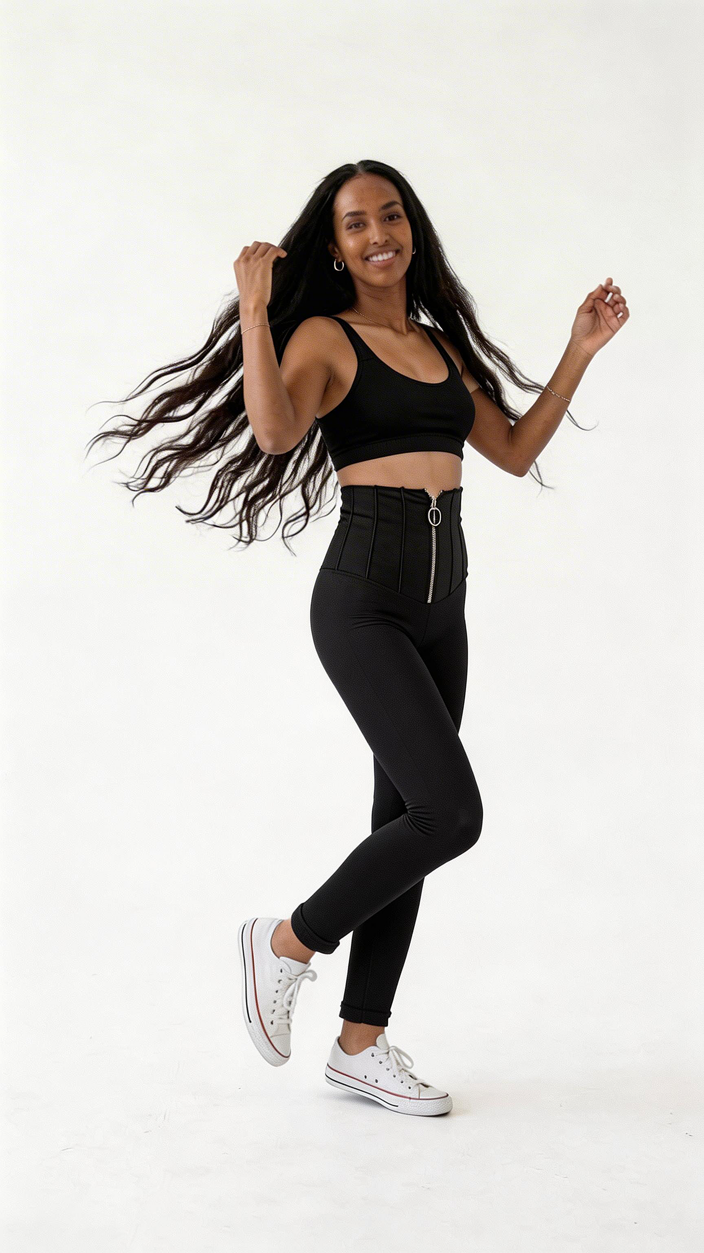 Veluxa Zip Sculpt Leggings
