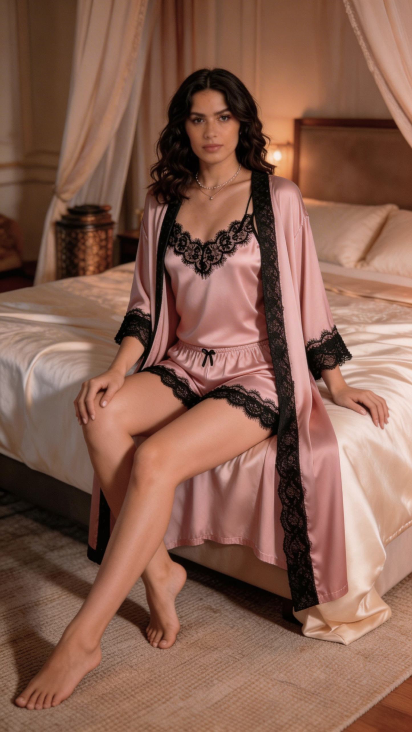 Veluxa Blush Elegance 4-Piece Set